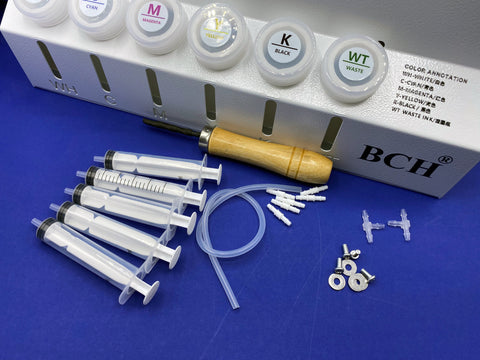 Standard DIY Continuous Ink Supply (CIS) Kit for ET-8550 DTF Conversion - ET-8550 ET8550 CIS