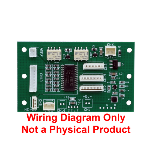 Connection Wiring Diagram for Procolored DTF Control Board CB-F13 – Digital Breakout Board Wiring Guide