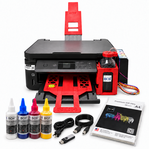 BCH ST2K-DTF A4 DTF Printer with White Ink