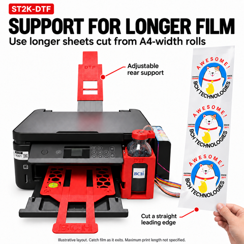 BCH ST2K-DTF A4 DTF Printer with White Ink