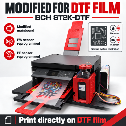 BCH ST2K-DTF A4 DTF Printer with White Ink
