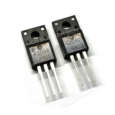 Transistor Pair C6082 (2SC6082) and A2098 (2SA2098) for Epson EcoTank, 1390 & L1800