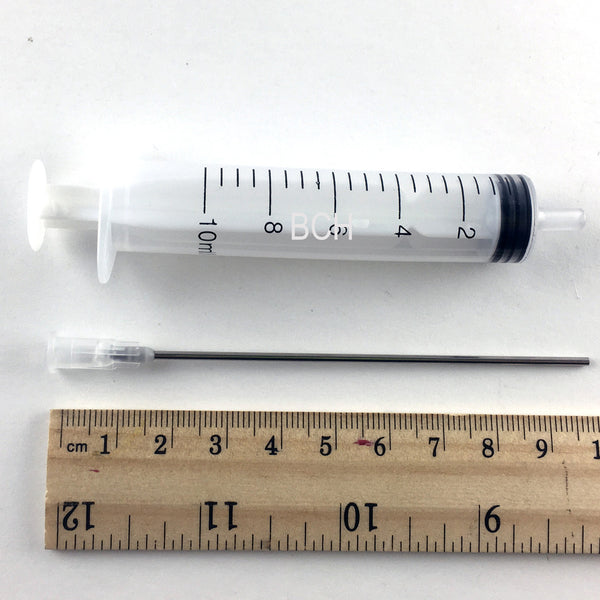 10 ml Syringe with Extra Long Needle (AS-SY10)