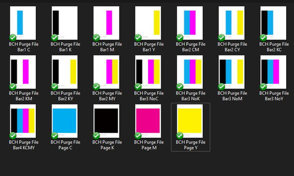 Downloadable 4-Color Ink Purge Files for Epson & Brother - Help Unclog  and Clean Printhead Nozzles