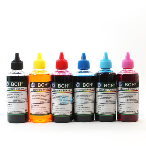 Standard 600 ml 6-Color Refill Ink for All Printers (KD600X-CU-LCLM)