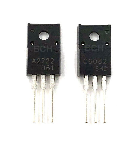 Transistor Pair C6082 (2SC6082) and A2222 (2SA2222) for Epson EcoTank & WorkForce