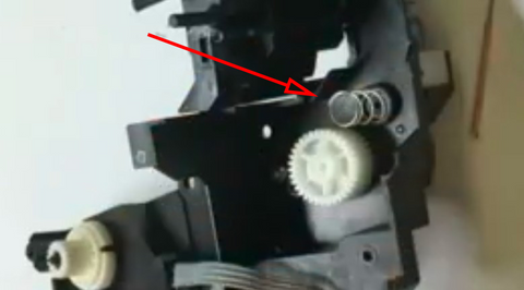 Spur Gear Spring for Epson L1800, 1390, 1430 Capping Station – 9.5x15 mm (Inside Capping Station)