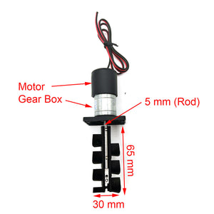 Version 2 High Performance Adjustable Height White Ink Stirrer Mixer for L1800, 1390 DTF & DTG Printers - with Geared Motor