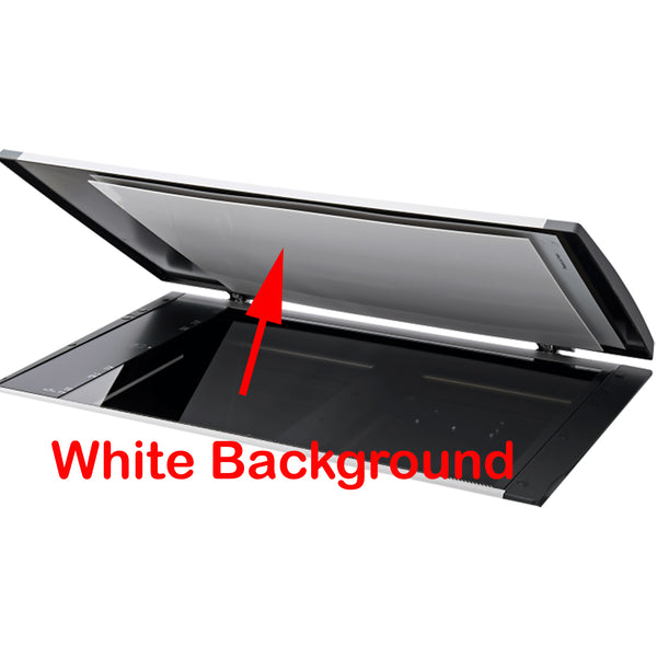Epson Scanner White Background Sheet – 218 mm × 298 mm (Special Coating, 0.25 mm, Pre-Installed Double-Sided Tape