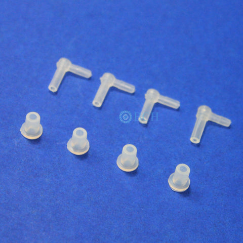 Regular 4 Pairs of Elbow-Sleeve Sets for Continuous Ink System CISS CIS