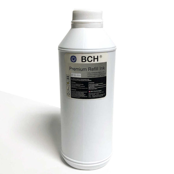 BCH Fast Dry Black (Double Extra Dark) for Industrial Mail Printing (C6195A Compatible PD4/PD6) - 1 Liter