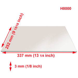 Genuine HP Scanner Glass | Replacement Flatbed Glass for HP Scanners | 337 mm x 252 mm x 3 mm (13 1/4" x 9 15/16" x 1/8")