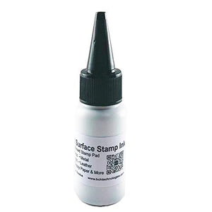 BCH Premium All-Surface Stamp Ink - Solvent Based Fast Dry Black