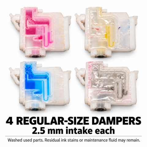 4 Used Genuine Epson Desktop Dampers – 4 Regular