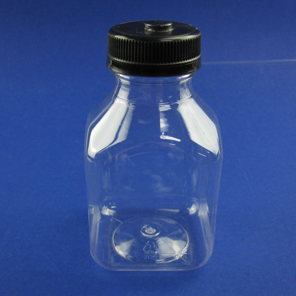 Open Top 200 ml Clear PETE Bottle for Waste Tank