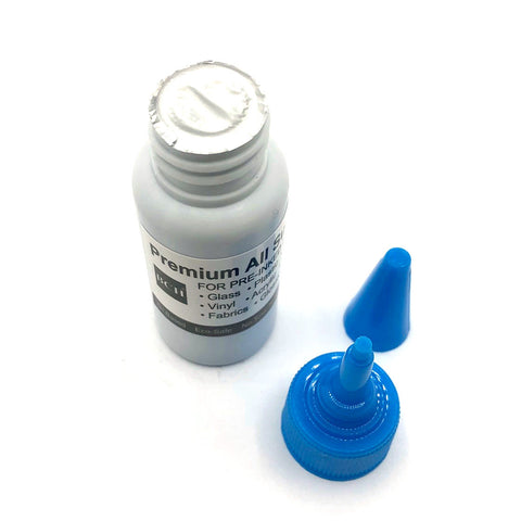 BCH Premium Universal All-Surface Stamp Ink - Oil Based for Pre-Inked Stamps - Blue 20 ml (0.68 oz)