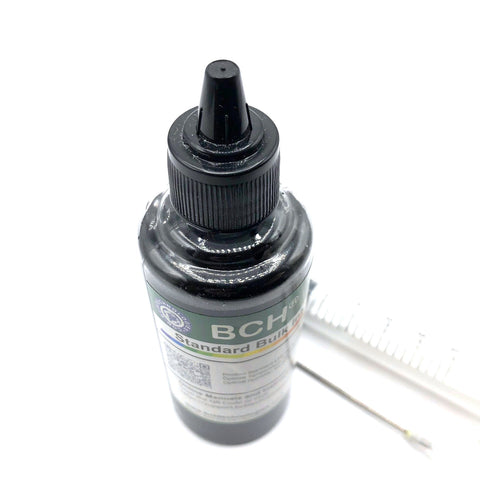 Universal Refill Ink for All Printers - 100 ml Black Dye Ink with Syringe Needle