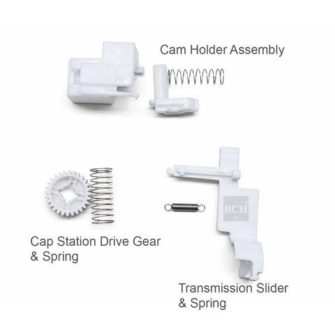 3-in-1 Gear Drive Kit for ET-8550 – Cam Holder Assembly, Transmission Slider / Change Gear Assembly, Capping Station Drive Gear
