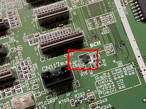 QF1 MOSFET Transistor for L1800 Artisan 1430 – CB53 MAIN Printer Mainboard Power Circuit Repair Replacement