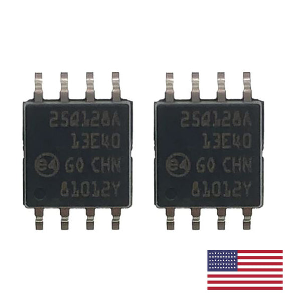 2PCS N25Q128A13ESE40F 25Q128A 128-Mbit 3V serial flash memory SOP8 for Firmware