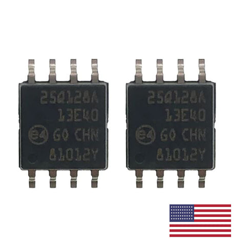 2PCS N25Q128A13ESE40F 25Q128A 128-Mbit 3V serial flash memory SOP8 for Firmware