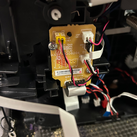 ET-8550 Photo Paper Cassette Sensor Assembly (With Wire & Yellow Connector) ET8550