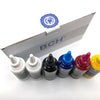 Bulk Premium DTF Direct-to-Film Ink - 6-Pack: KCMY + 2X White (100 ml x6)