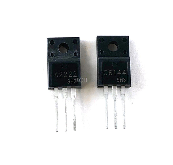 Transistor Pair C6144 (2SC6144) and A2222 (2SA2222) for Epson EcoTank & WorkForce WF-2630