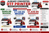 Fully Converted ET-8550 DTF Printer – Choose No Printhead, Tested Used Printhead, or New Printhead