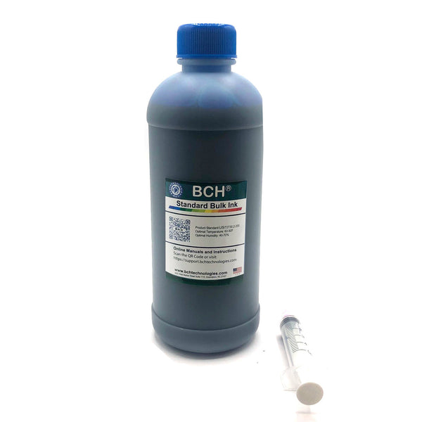 Standard Dye Ink - 500 ml Cyan Photo Dye Ink for HP (ID500C-CH)