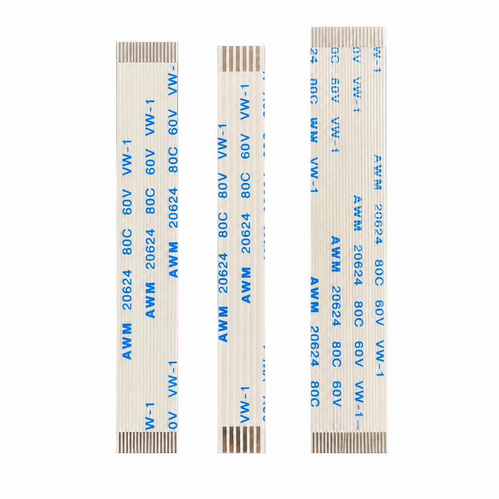 BCH Scanner Adapter Refill - 3-Piece Short Scanner FFC Replacement Cable Set for BCH ET-8550 / ET-8500 Adapter Kit