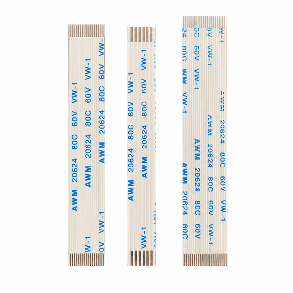 BCH Scanner Adapter Refill - 3-Piece Short Scanner FFC Replacement Cable Set for BCH ET-8550 / ET-8500 Adapter Kit