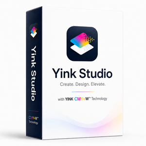 Yink Studio DTF RIP Software -Professional RIP Software with YINK Full Color™ and CMY+W™ Technology for A4 and A3 DTF Printers