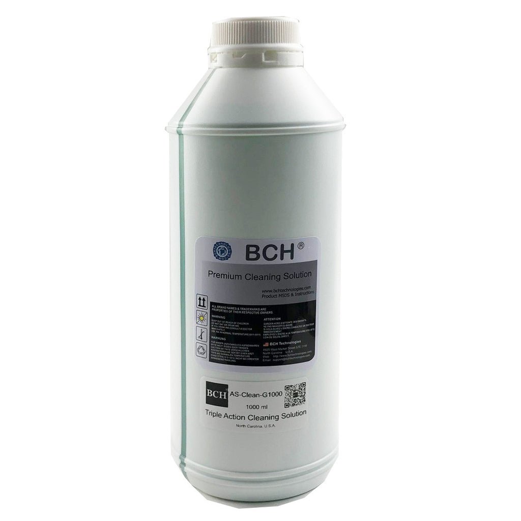 Bulk (1,000 ml) Triple Action Cleaning Solution for Dye, Pigment, Sublimation Inks