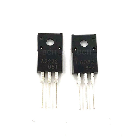 Transistor Pair C6082 (2SC6082) and A2222 (2SA2222) for Epson EcoTank & WorkForce