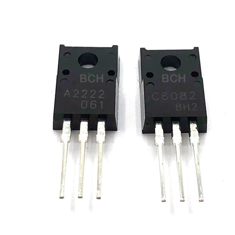 Transistor Pair C6082 (2SC6082) and A2222 (2SA2222) for Epson EcoTank & WorkForce