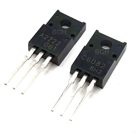 Transistor Pair C6082 (2SC6082) and A2222 (2SA2222) for Epson EcoTank & WorkForce