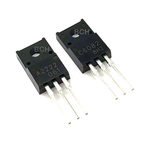 Transistor Pair C6082 (2SC6082) and A2222 (2SA2222) for Epson EcoTank & WorkForce