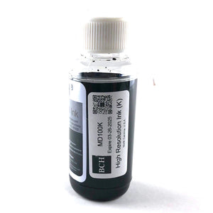 High-Resolution Printing Ink: Black for Medical Imaging & Black and White (BW) Photo Printing (MD100K)