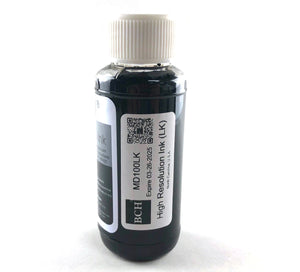 High-Resolution Printing Ink: Light Black  LK for Medical Imaging & Black and White (BW) Photo Printing (MD100LK)