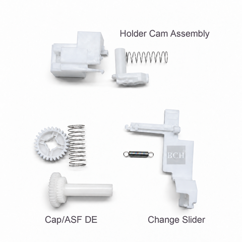 CAP/ASF DE Gear Drive Kit for ET-8550 – Cam Holder Assembly, Transmission Slider / Change Gear Assembly, Capping Station Drive Gear