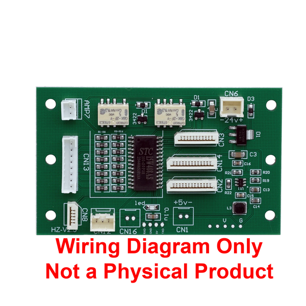 Wiring Diagram for Procolored DTF Control Board CB-F13 – Digital Breakout Board Wiring Guide