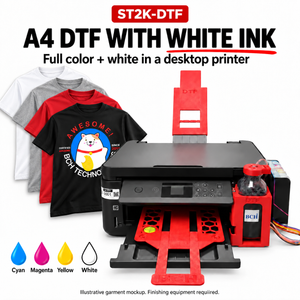 BCH ST2K-DTF A4 DTF Printer with White Ink