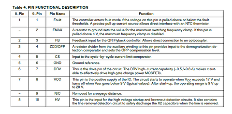 Epson L1800 1390 Power Supplies IC Chip One:  IC1 - NCP1342: High-Performance Quasi-Resonant Flyback Controller with Dynamic Self-Supply