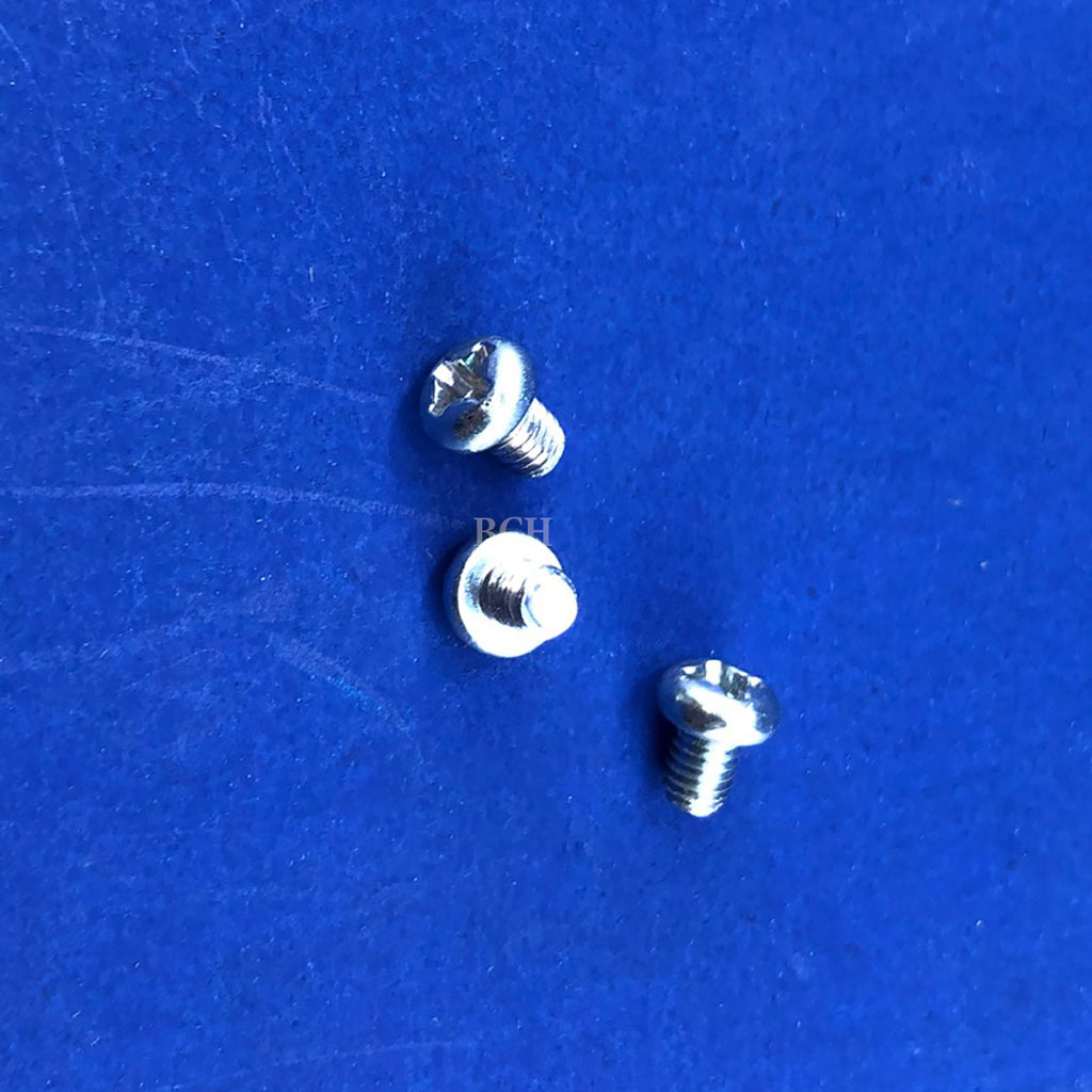 Regular Epson Machine Screw: Zinc 3x4 Screws Secure to Metal Mainboard & Metal Assembly - 3 PCS