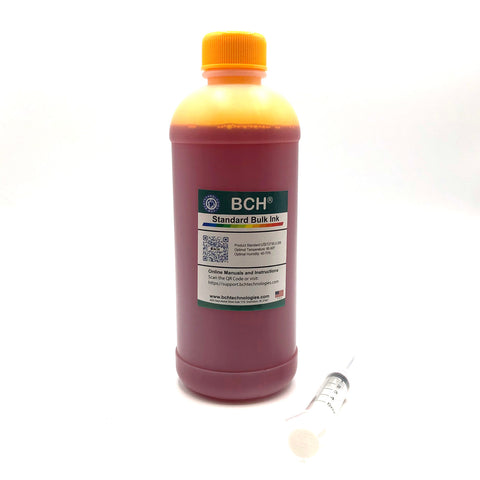 Standard Dye Ink - 500 ml Yellow Photo Dye Ink for HP (ID500Y-CH)