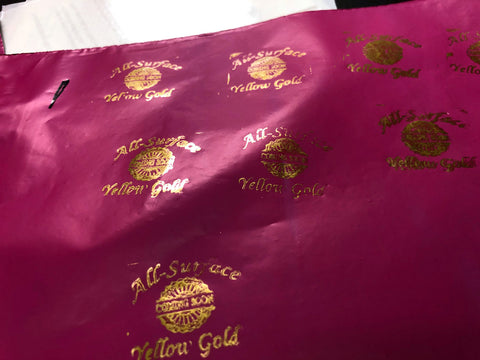 BCH Premium Yellow Gold All-Surface Gold Stamp Ink - The Ultimate Solution for High-Quality Stamping