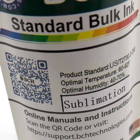 Standard 100 ml Black Sublimation Ink for Epson (IS100K-CE)