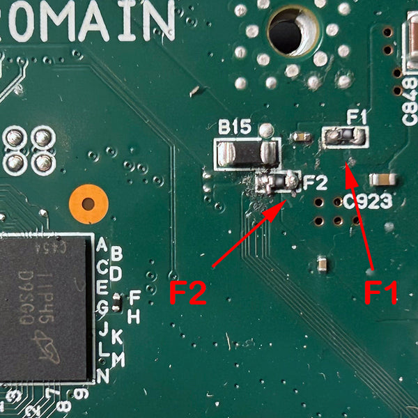 2-in-1 F1 & F2 Fuse Bundle for Epson ET-8550 / ET8550 / ET-8500 – Fix Errors 031004, 031005, 031006 & No-Power Issue