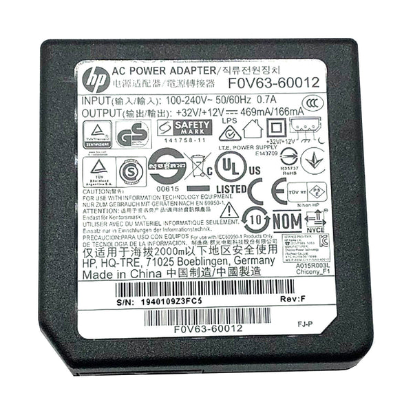 HP Power Supply AC Adapter F0V63-60012